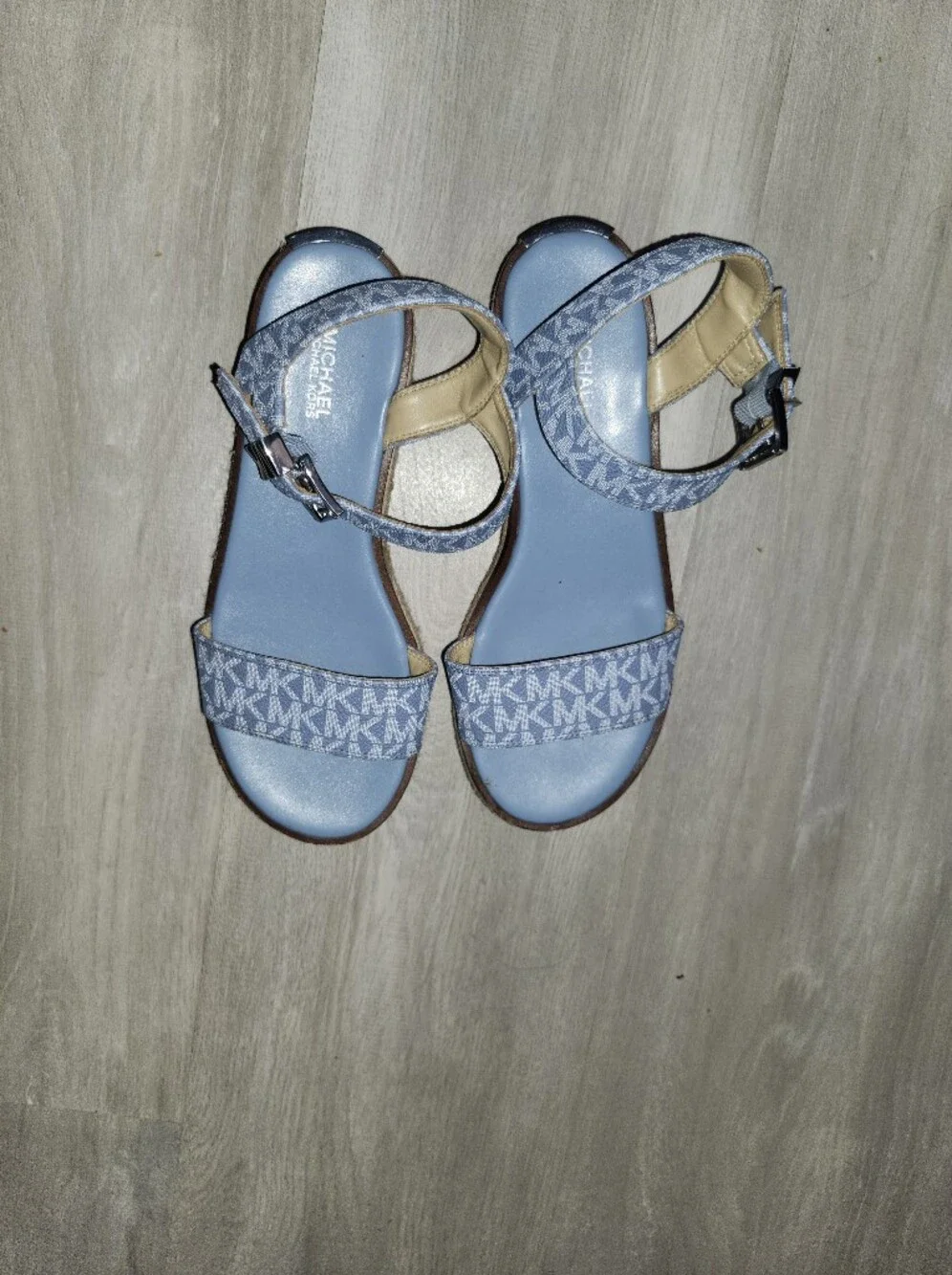 Michael Kors Richie Espadrille Platform Wedge Sandals